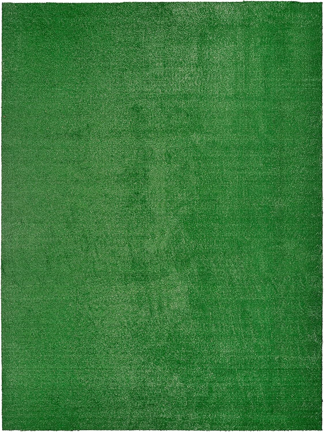 Garland Rug Artificial Grass 9 Ft. X 12 Ft. Area Rug for Outdoors