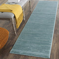 Vision Collection Accent Rug 3 ft x 5 ft - Aqua Modern Ombre Chic