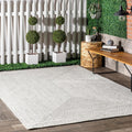 nuLOOM Wynn Braided Indoor/Outdoor Area Rug, 8x10 - Durable Everyday