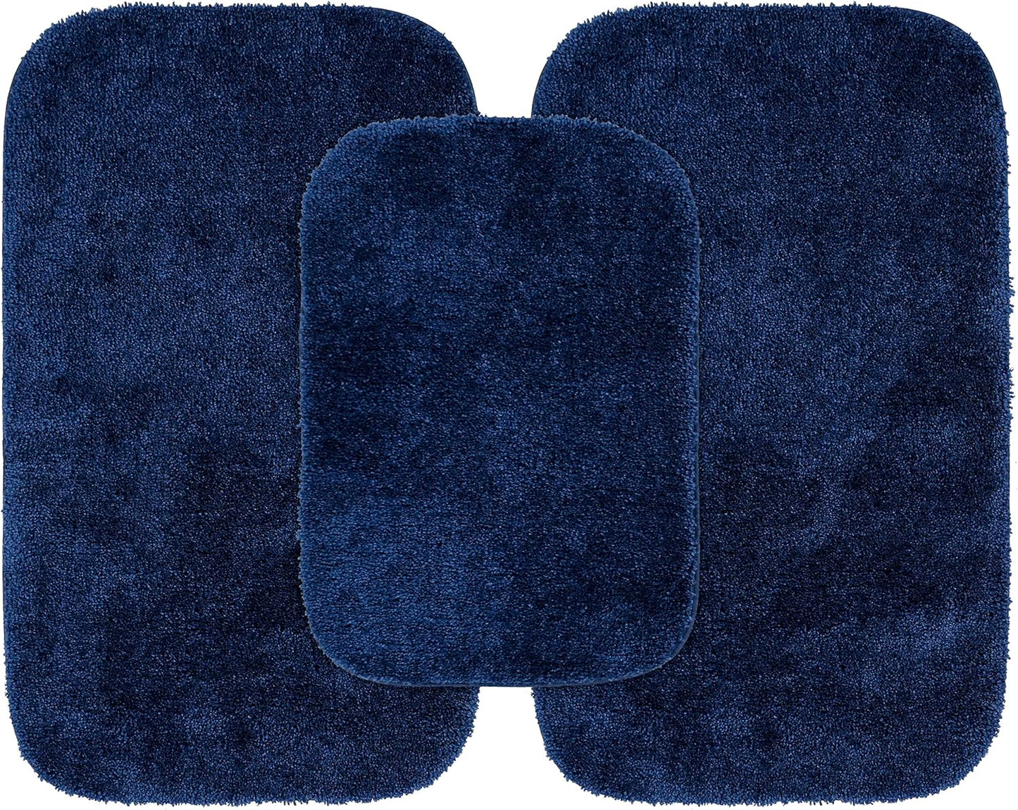 Garland Rug Traditional Nylon Washable Bath Rugs Set for Comfort