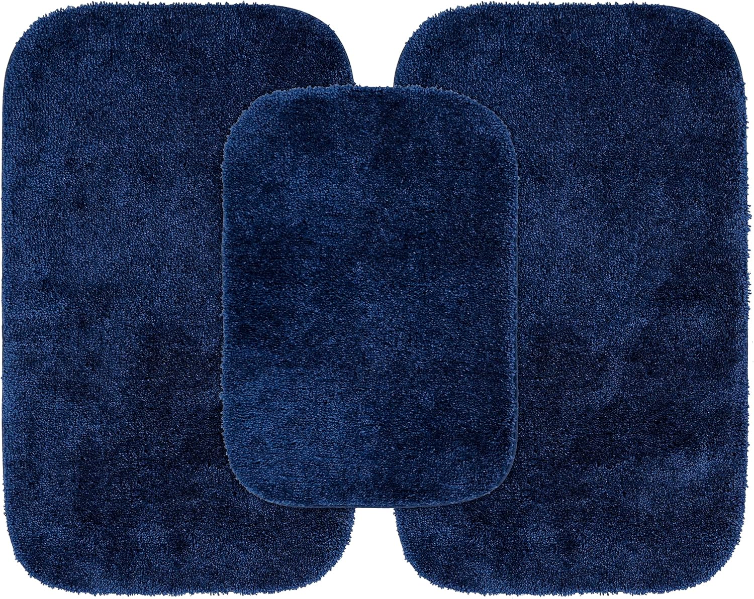 Garland Rug Traditional Nylon Washable Bath Rugs Set for Comfort