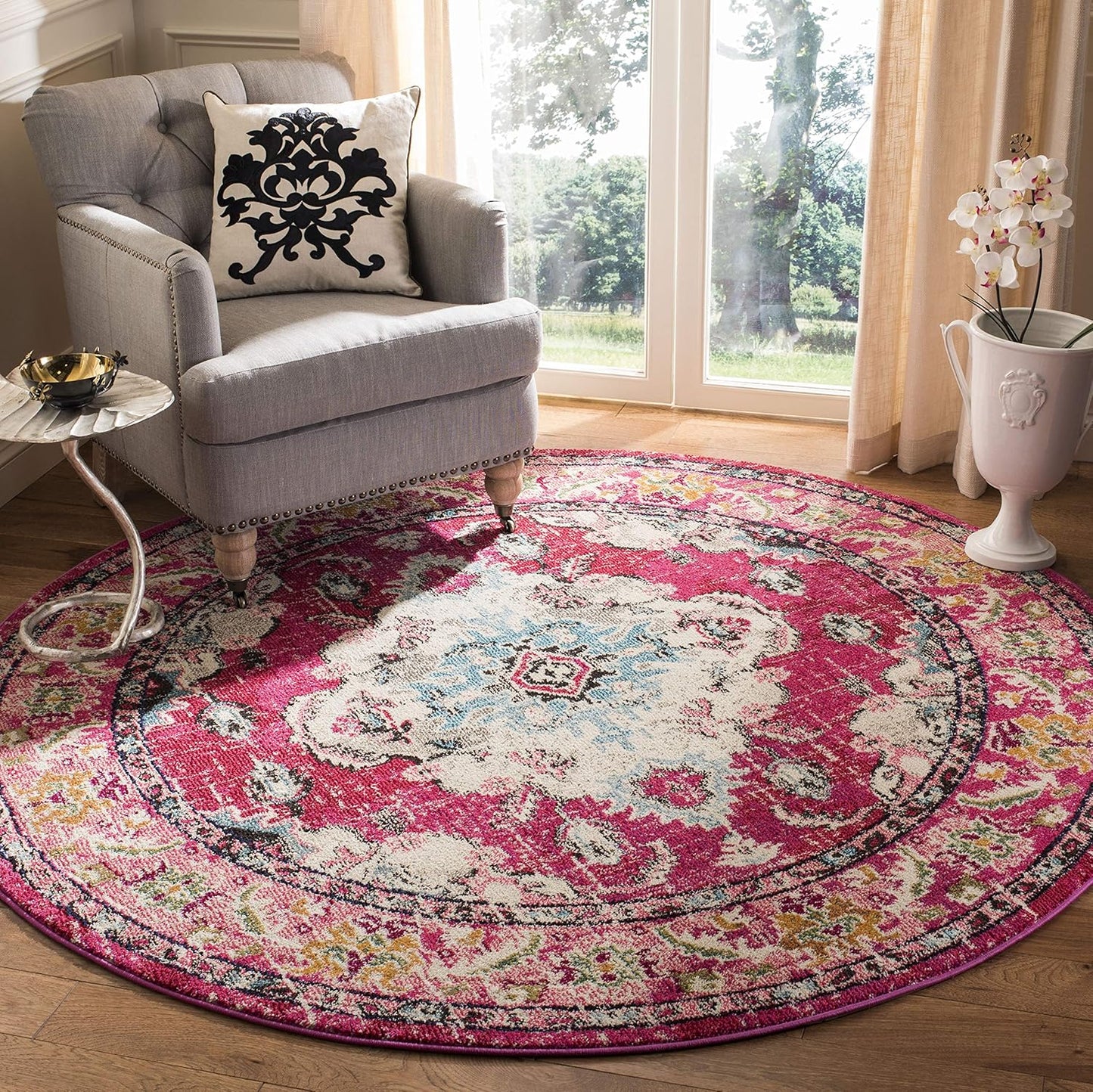 SAFAVIEH Monaco Collection Area Rug - Boho Chic Design for Home