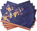 Cotton Table Mats Set of 4 by Maison d' Hermine for Stylish Dining