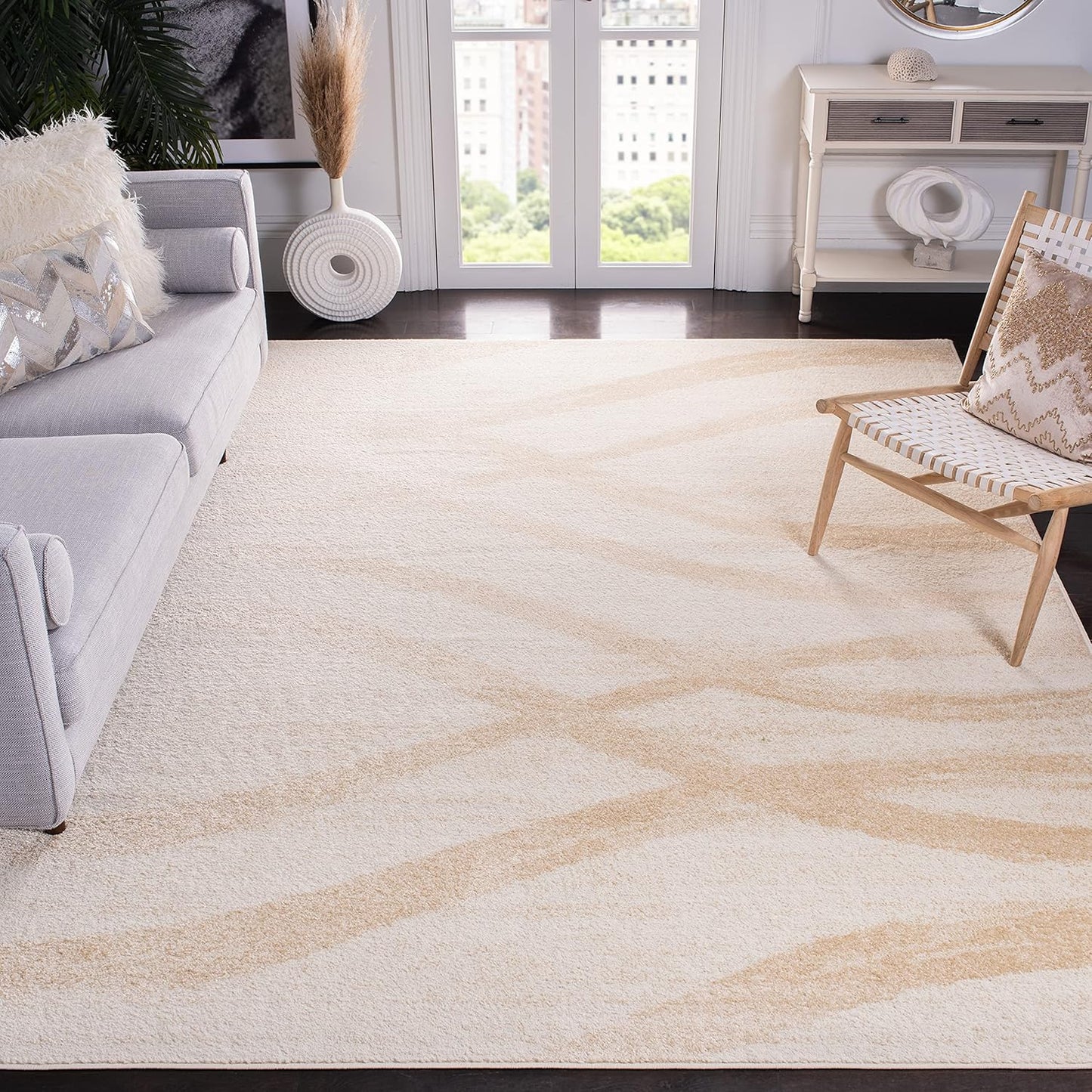 SAFAVIEH Adirondack Collection Area Rug - Modern Wave Design