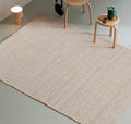 Savi Home Jute Cotton Rug 6ftx9ft ft - Handwoven Natural Farmhouse Rug