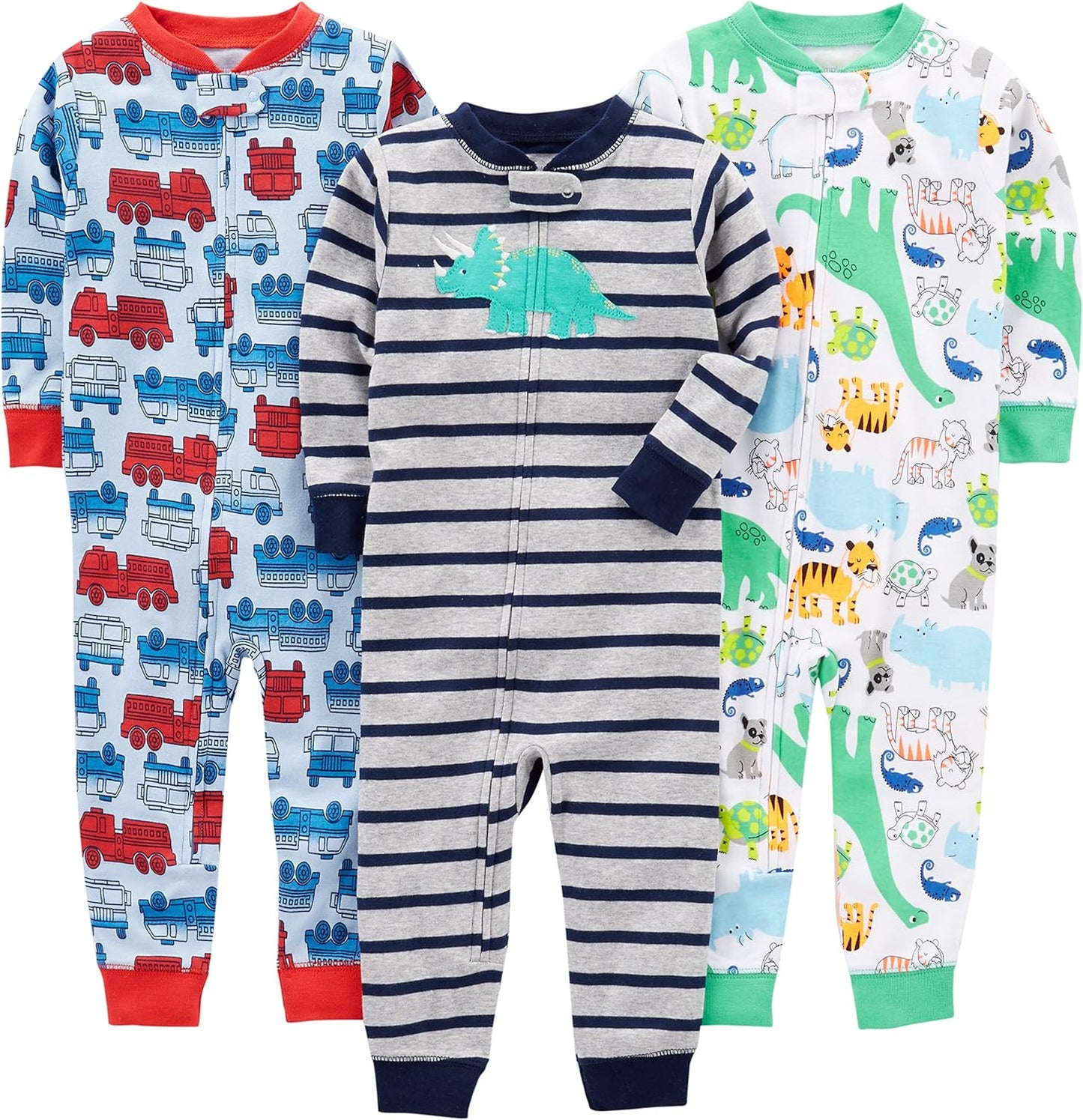Cozy Cotton Pajamas Trio: Carter's Delight!