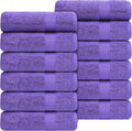 Ample Decor Hand Towel 18 x 28 in Pack of 12 - Soft, Thick & Absorbent