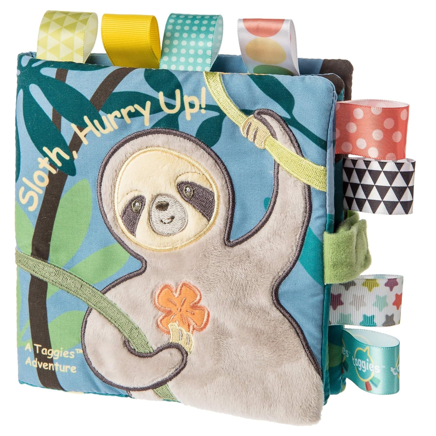 Mary Meyer Taggies Soft Cloth Book | Interactive Sensory Fun!