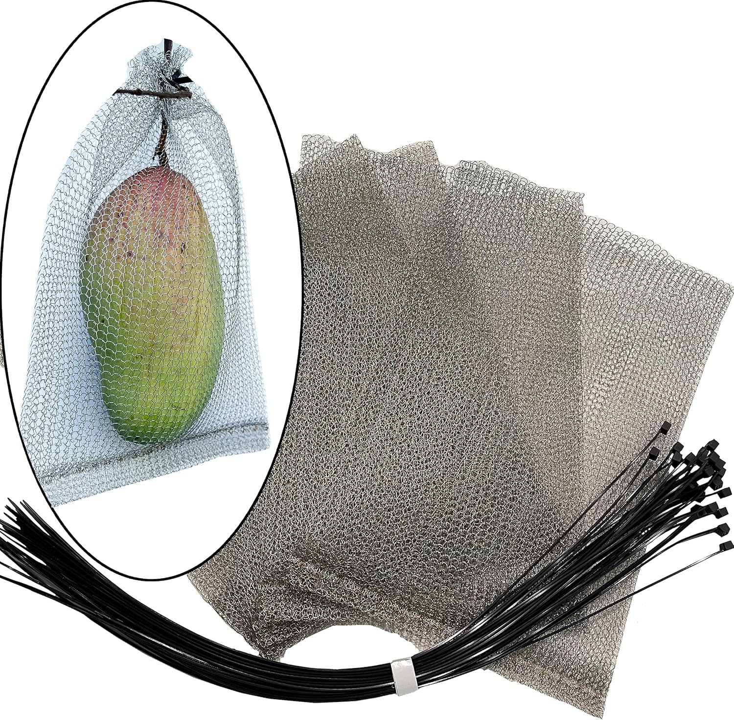 Fruit Protection Wire Mesh Bags for Maximum Fruit Safety