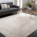 Evoke Collection Area Rug 6ft 7in Square - Ivory & Taupe