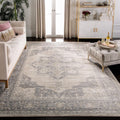 SAFAVIEH Brentwood 8 ft x 10 ft Area Rug - Medallion Distressed