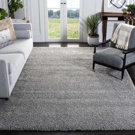 SAFAVIEH Area Rug 8x10 - California Shag Collection - Silver