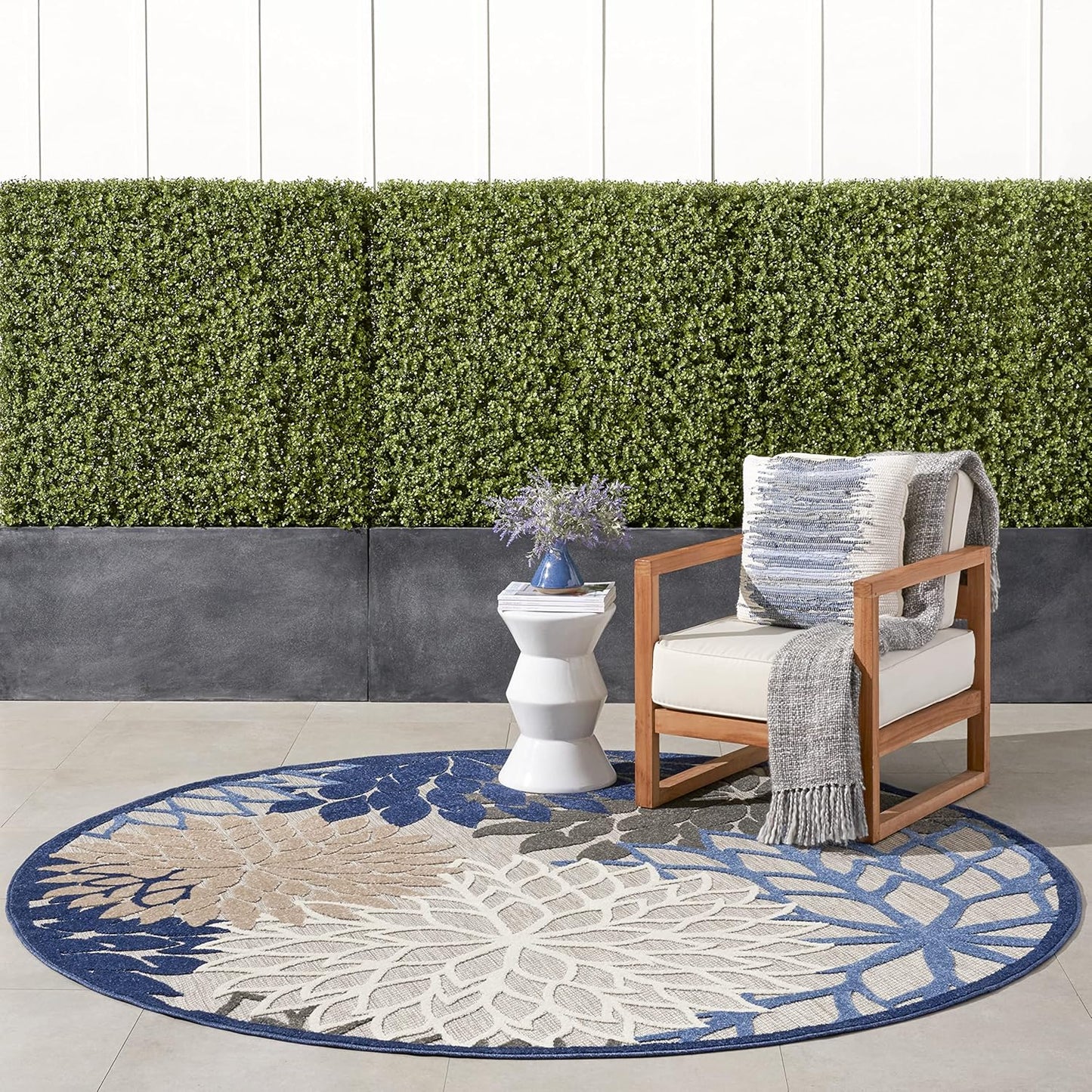 Nourison Aloha Indoor/Outdoor 7ft 10in Round Area Rug Review