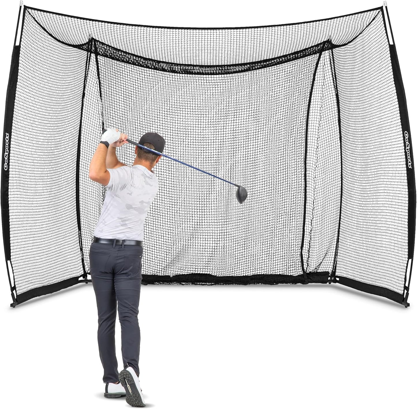 GoSports Range Cage 10 x 8 ft Golf Practice Hitting Net Review