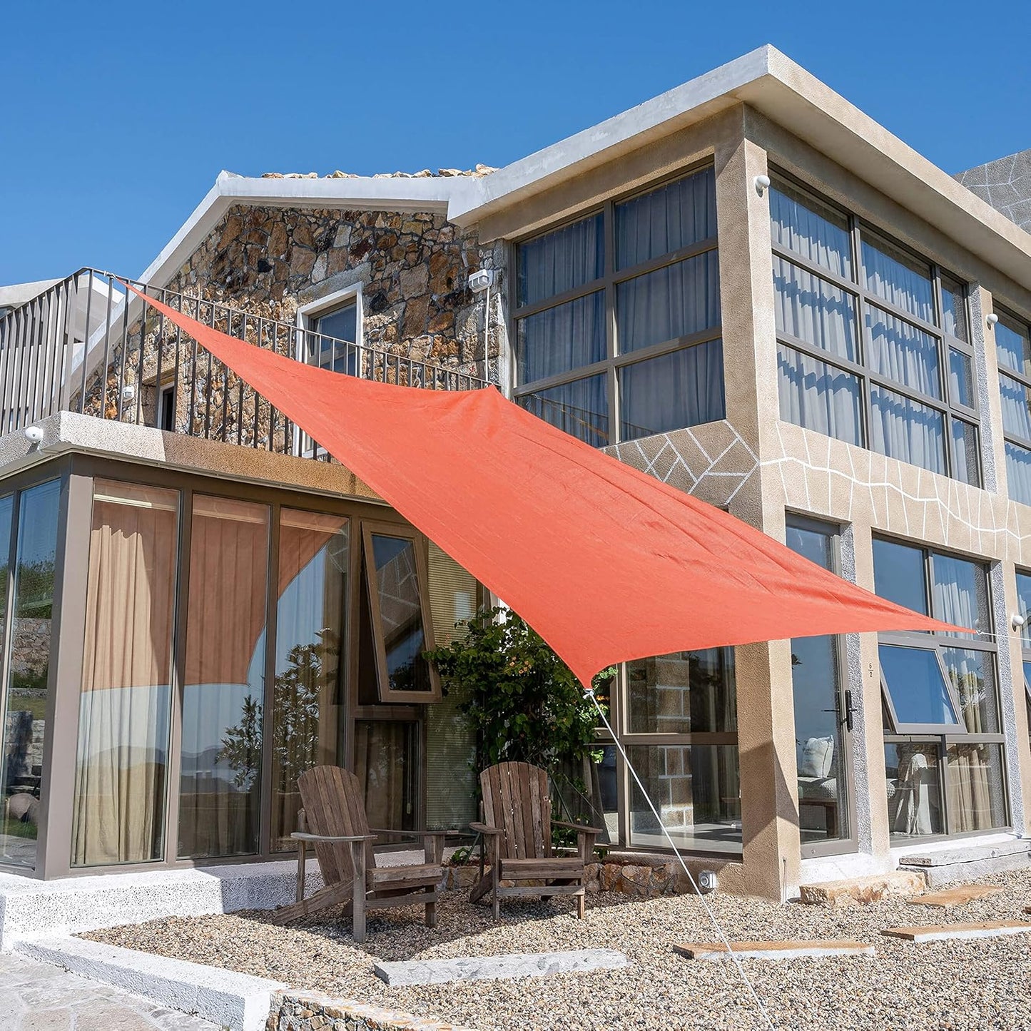Tronssien Rectangle 12ftx16ft Sun Shade Sail for Outdoor Spaces
