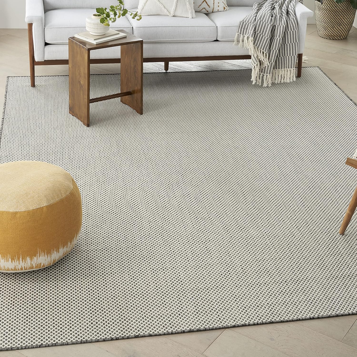 Nourison Courtyard Indoor/Outdoor Area Rug 9ft x 12ft for Any Space