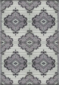 Recycled Outdoor Plastic Patio Rug 6x9 - Weatherproof, Reversible