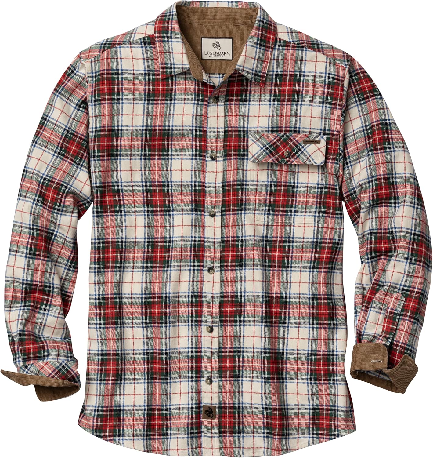 Legendary Whitetails Men's Flannel Shirt for Comfort and Style