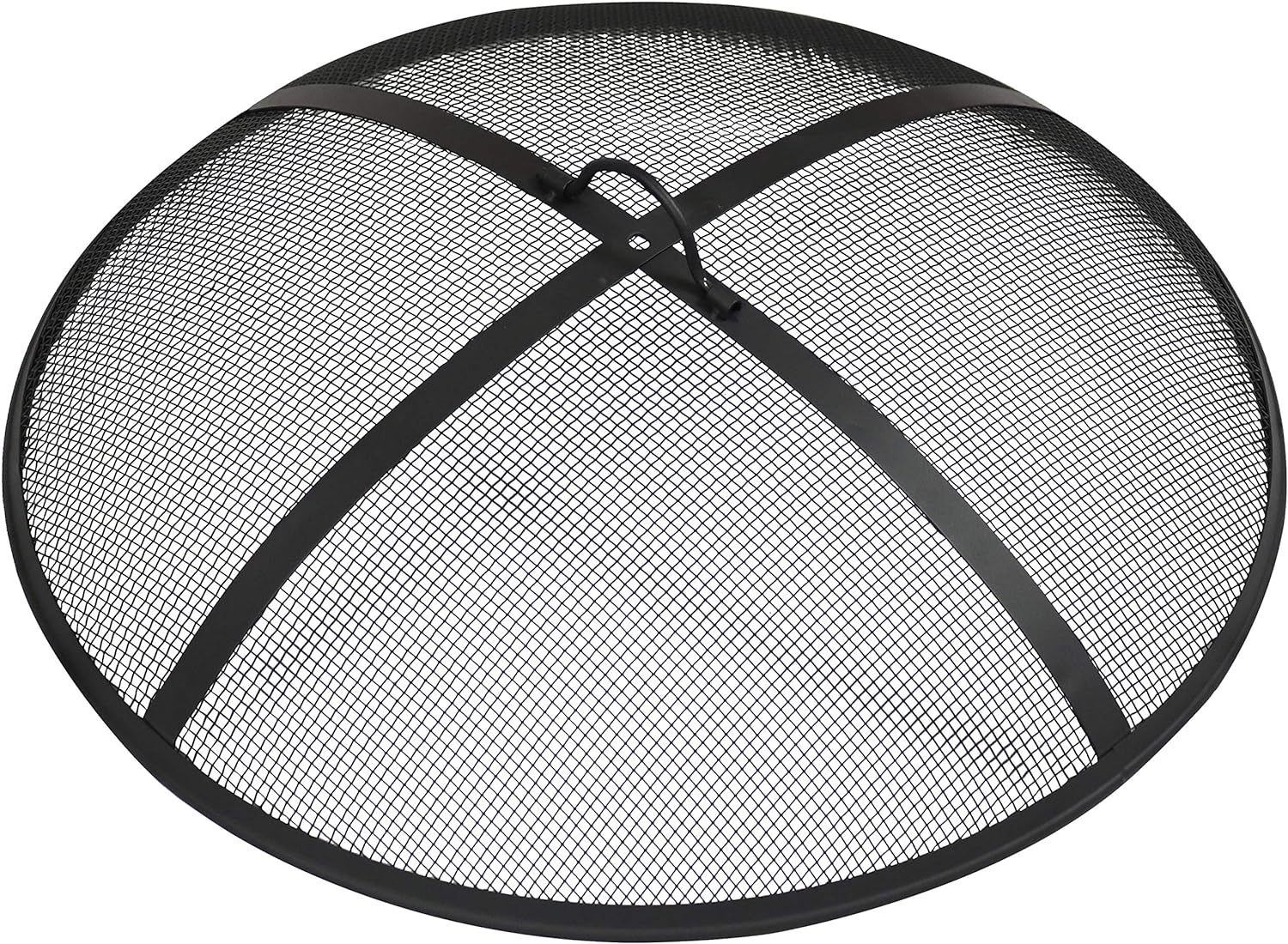 Sunnydaze Heavy-Duty Steel Mesh Fire Pit Screen for Safety