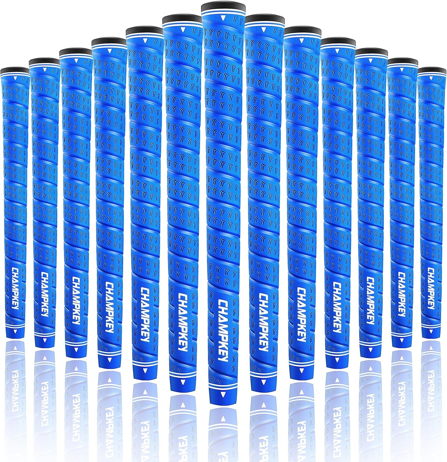 CHAMPKEY WRAP-Y Rubber Golf Grips for All Weather Performance
