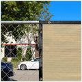 ColourTree 5ft x 28ft SandBeige Custom Size Shade Cloth with Grommets