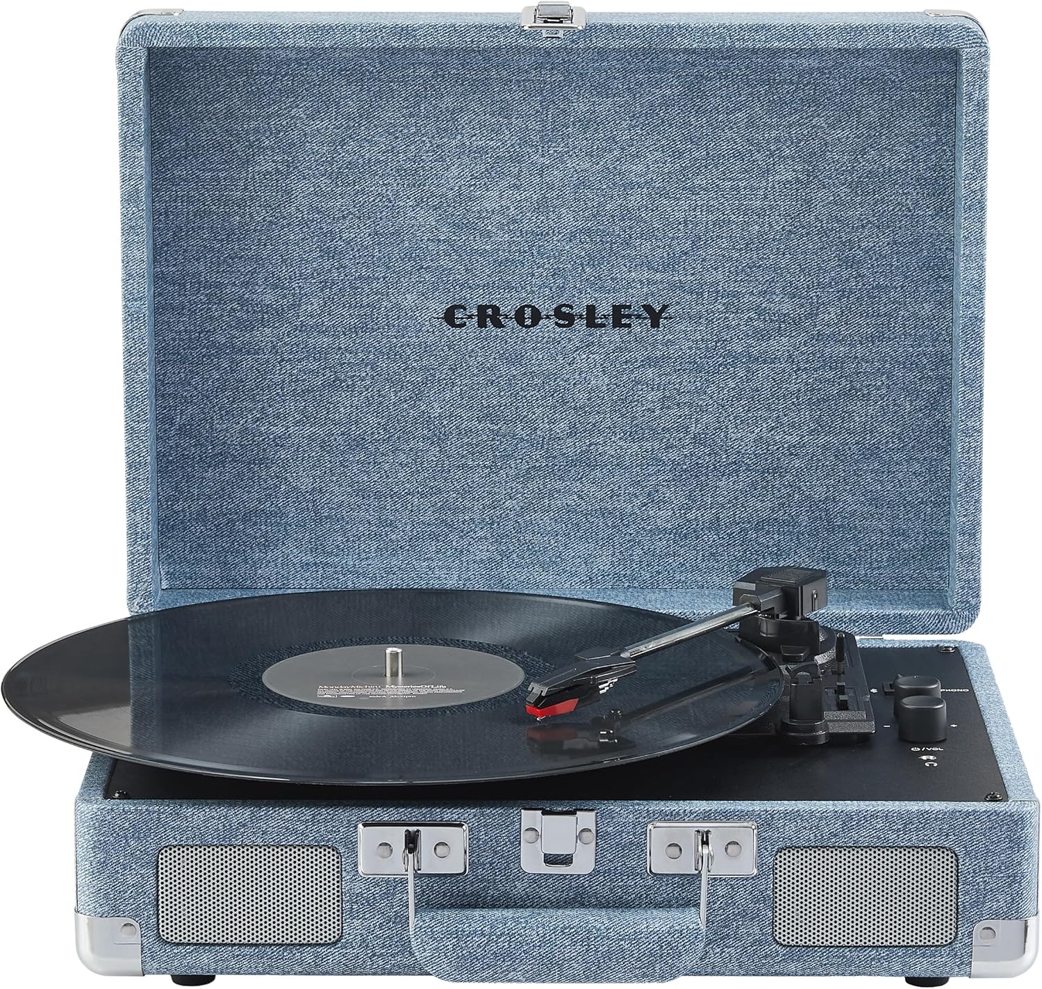 Crosley CR8005F-WD Cruiser Plus Vintage Bluetooth Vinyl Player