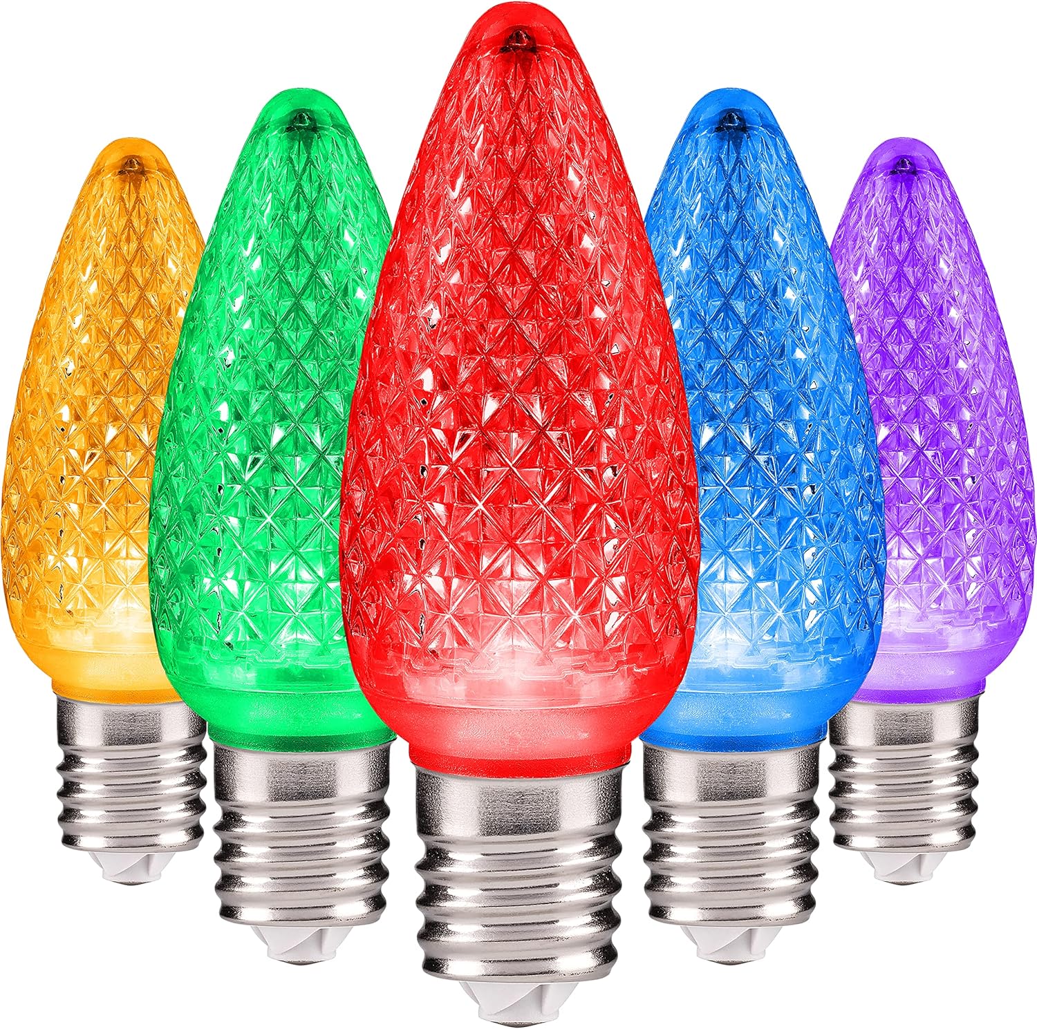 Set of 500 C9 LED Christmas Lights for Indoor & Outdoor Use