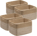 UBBCARE Cotton Rope Storage Baskets 4-Pack - Stylish Nursery & Home