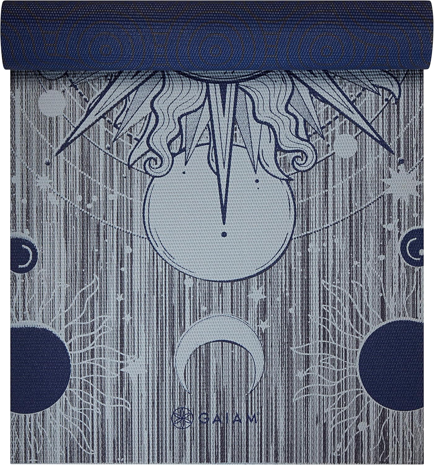 Gaiam Premium 6mm Yoga Mat - Non Slip & Extra Thick