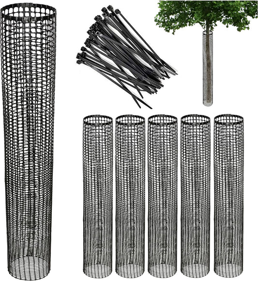 Mesh Tree Bark Protector Guard 36 Inches Tall for Tree Care