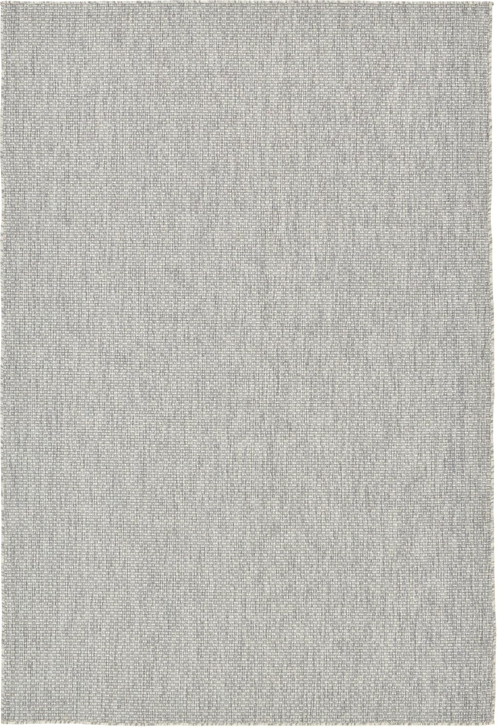 Unique Loom Casual Transitional Solid Heathered Area Rug 6ft 1in x 9ft