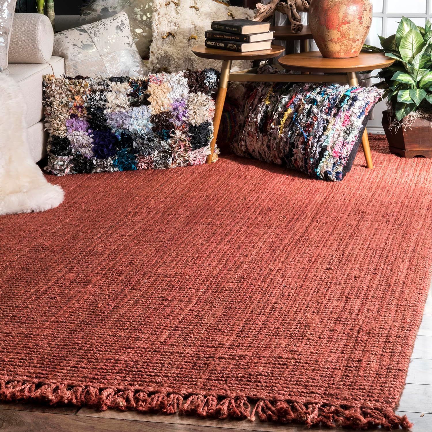 nuLOOM 5x8 Daniela Jute Tassel Hand Woven Area Rug Review