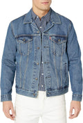 Levi's Men's Sherpa Trucker Jacket - Classic Denim Warmth