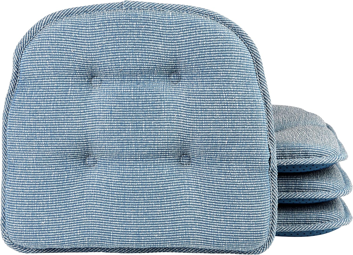 Klear Vu Omega Non-Slip Chair Cushions for Dining & Office