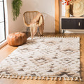 SAFAVIEH Moroccan Tassel Shag Area Rug 6ft 7in x 9ft 2in - Plush