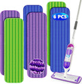 6 Pack Washable Swiffer PowerMop Pads by TINA&TONY