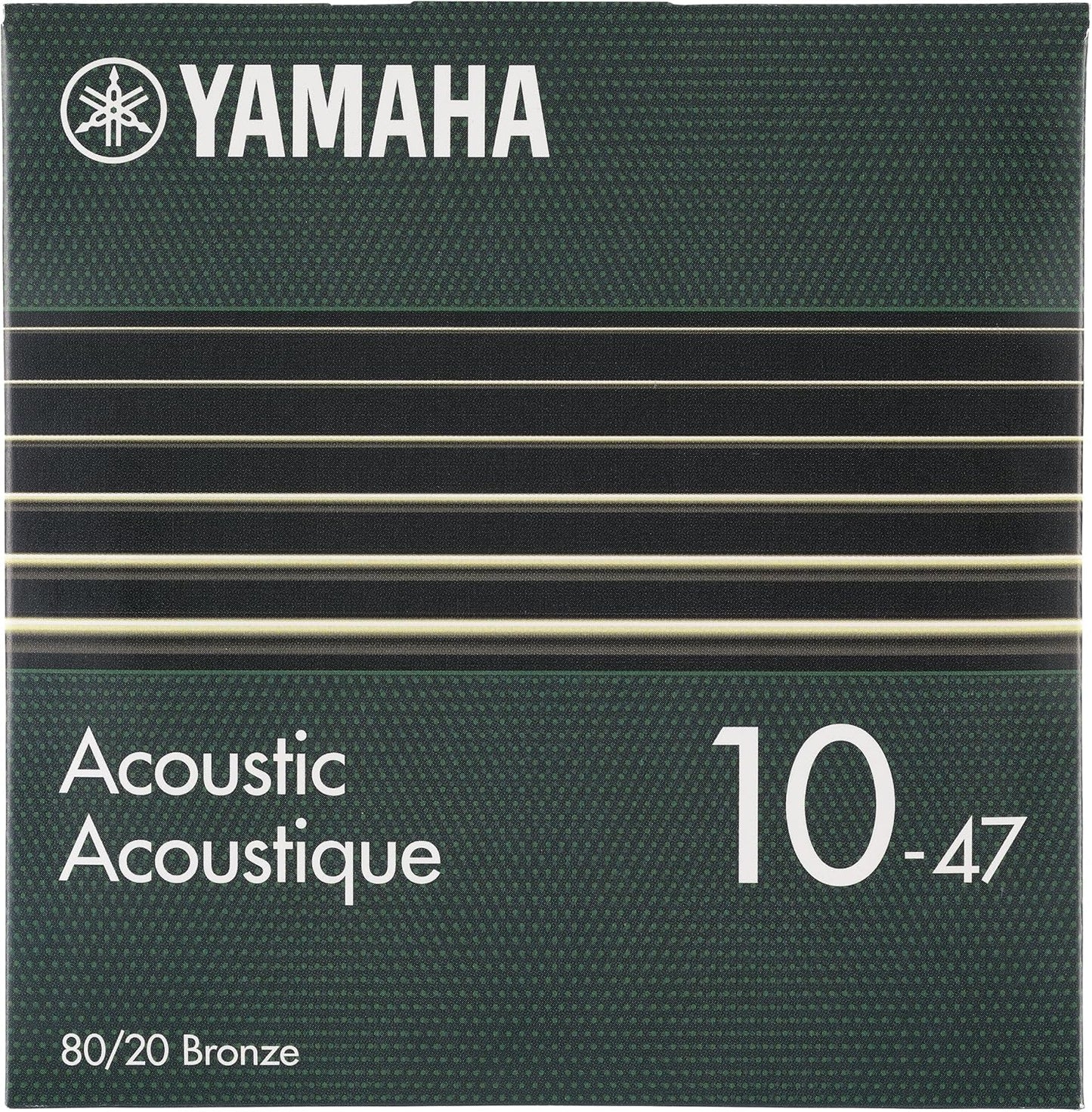 YAMAHA Acoustic Guitar Strings - Extra Light 80/20 Bronze for Effortless Playing