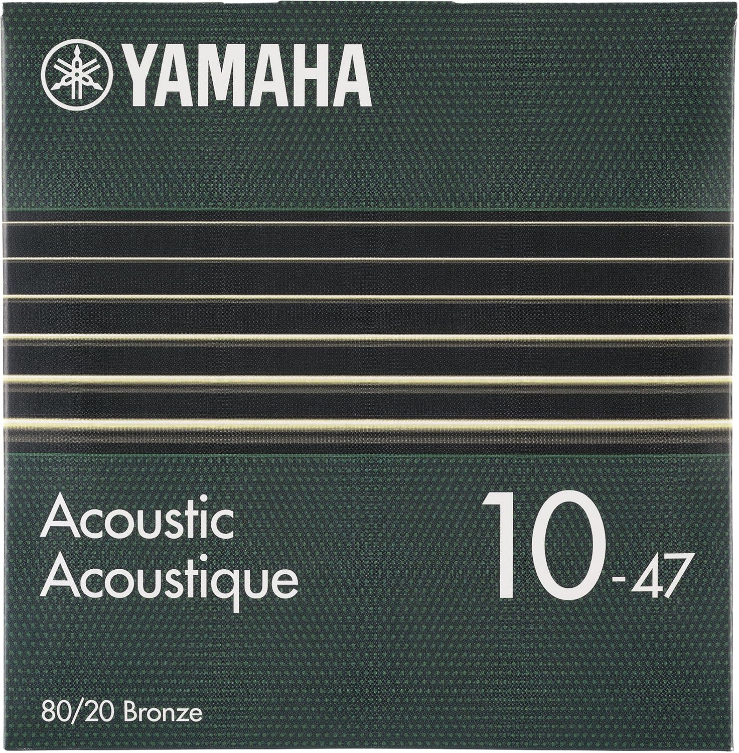 YAMAHA Acoustic Guitar Strings - Extra Light 80/20 Bronze for Effortless Playing