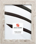 16 by 20 Picture Frame Restoration White - Modern Faux Barnwood
