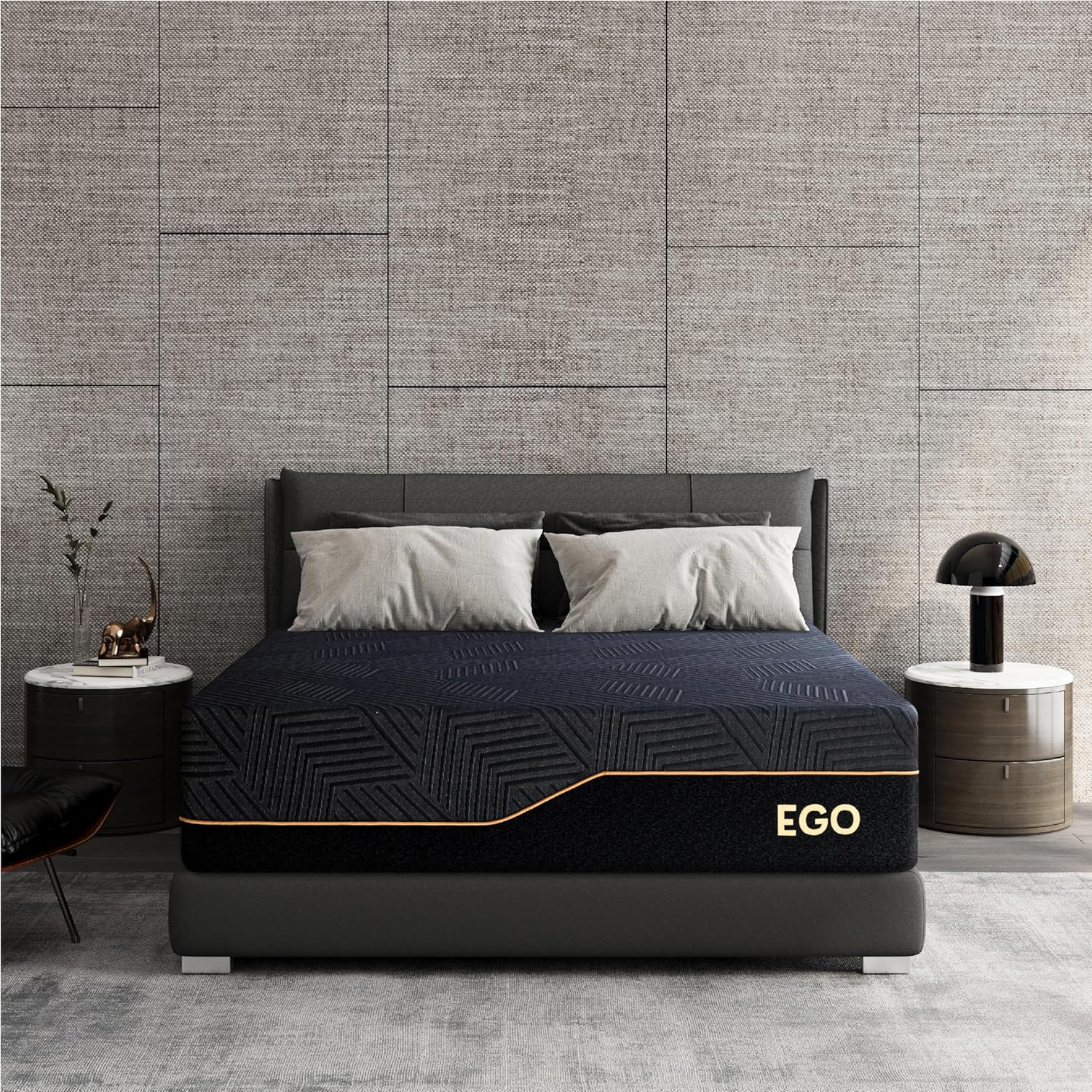Full 14 Inch Memory Foam Mattress with Cooling Knit Fabric Cover