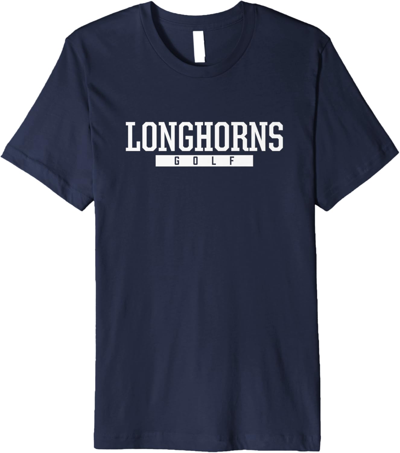 Battle Mountain High Golf Tee - Show Your Longhorns Pride!
