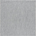 SAFAVIEH Courtyard 7ft 1in Square Grey Navy Rug - Durable Outdoor Mat