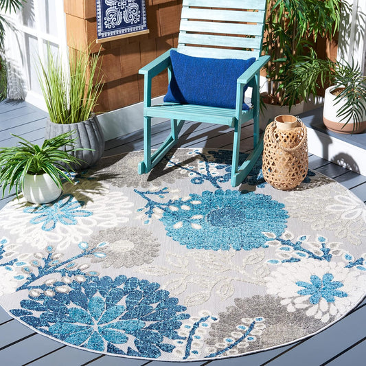 SAFAVIEH Cabana Collection Area Rug - Stylish Floral Design