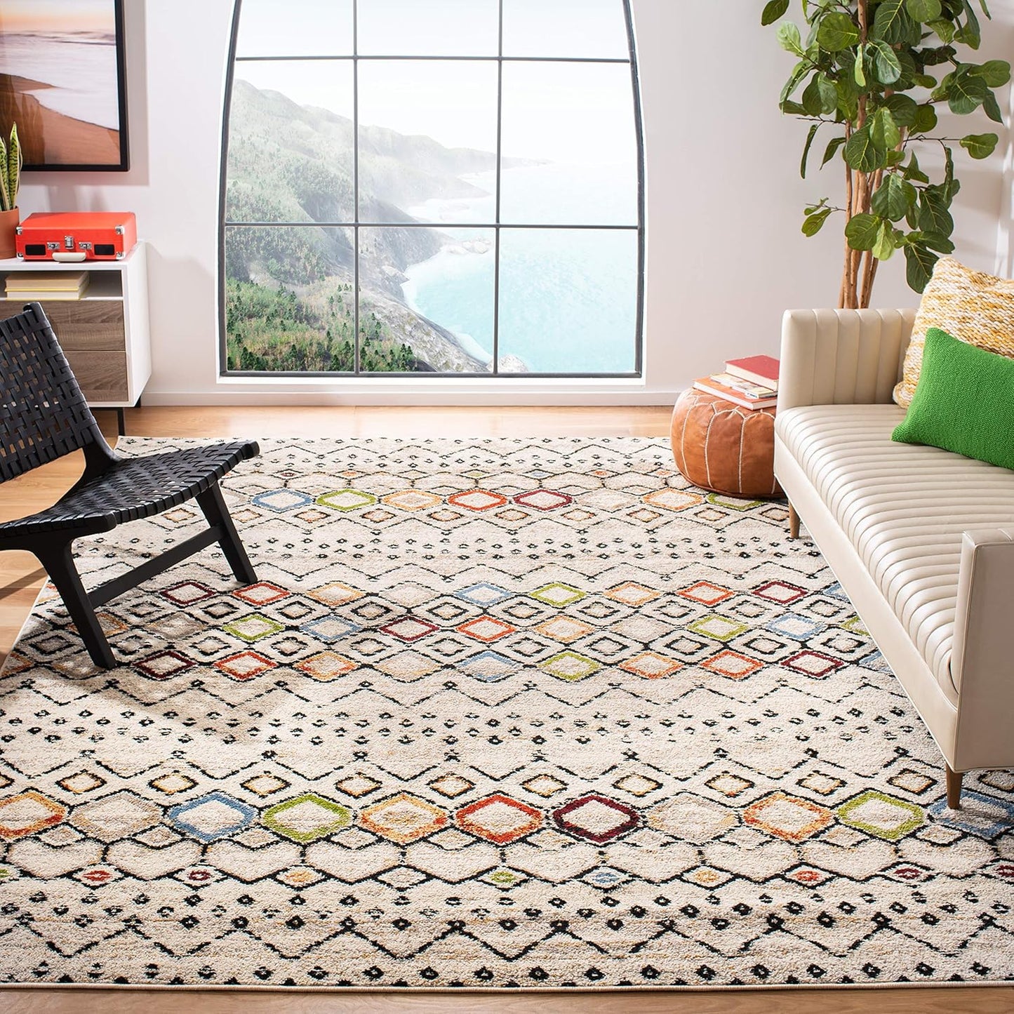 SAFAVIEH Amsterdam Collection Area Rug - Stylish and Durable