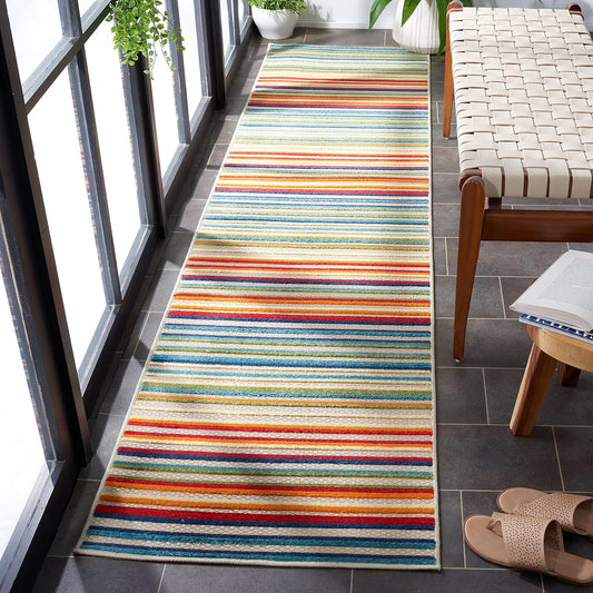 SAFAVIEH Cabana Collection Runner Rug - Stylish & Durable Design