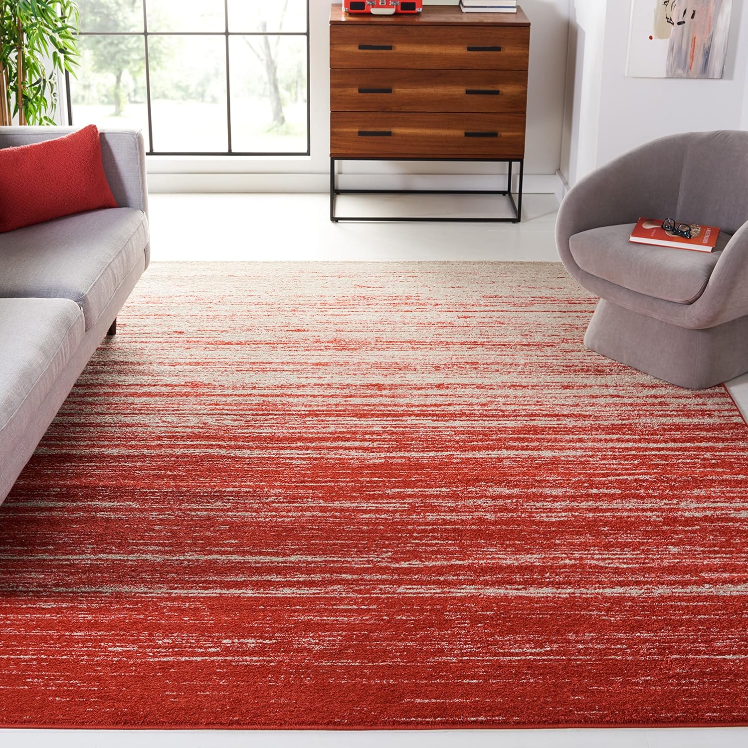 SAFAVIEH Adirondack Collection Area Rug - Modern Ombre Design