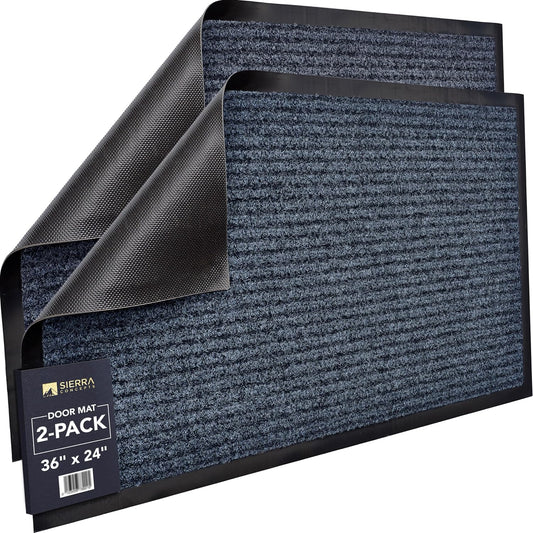 Sierra Concepts Front Door Mat - Durable Indoor Outdoor Doormat