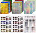 Fishing Lure Sticker and Fish Eyes 342Pc Kit - Holographic Lure Tape