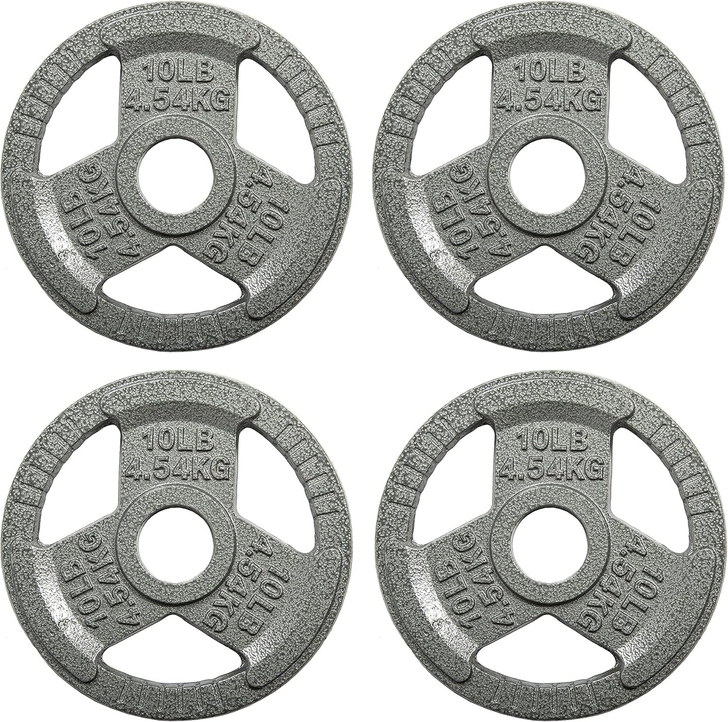 Olympic Cast Iron 2-Inch Weight Plates for Strength Training