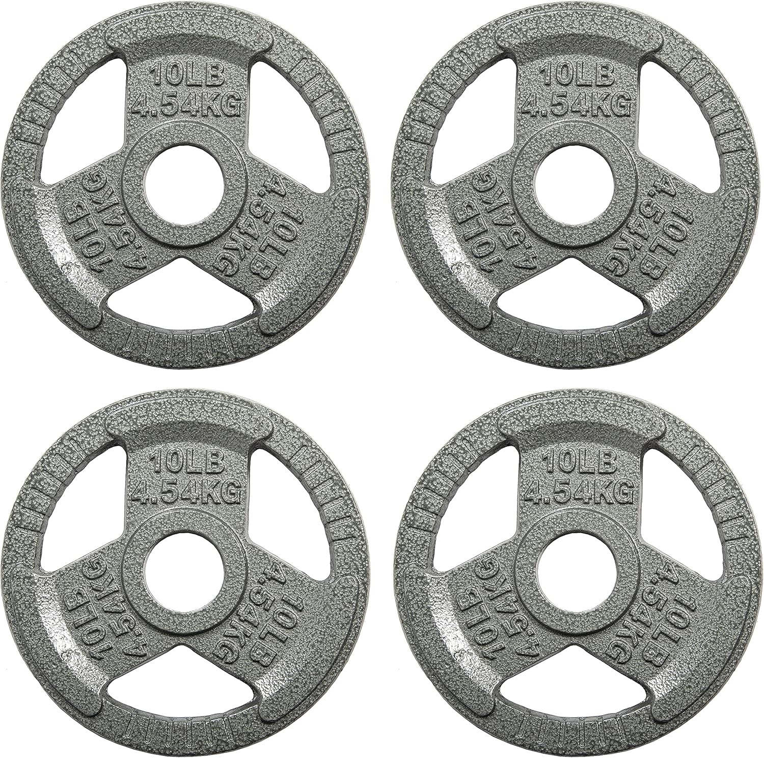 Olympic Cast Iron 2-Inch Weight Plates for Strength Training
